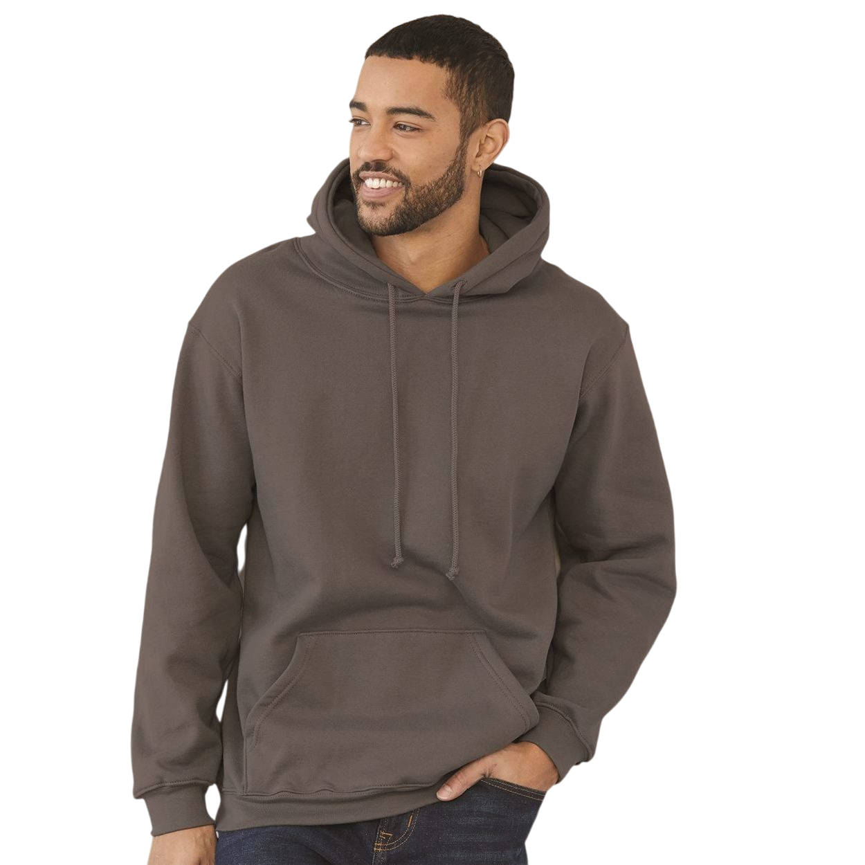 Bayside Unisex USA-Made Hooded Sweatshirt Product Image