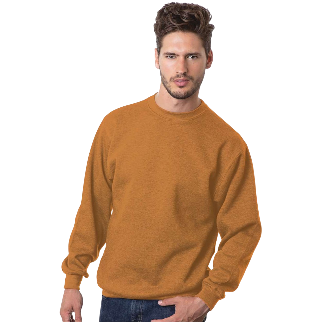 Bayside Unisex USA-Made Crewneck Sweatshirt Product Image
