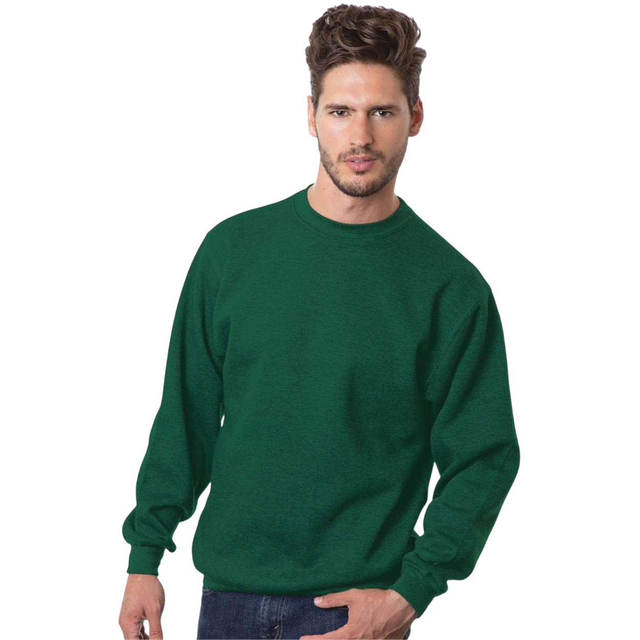Bayside Unisex USA-Made Crewneck Sweatshirt Product Image