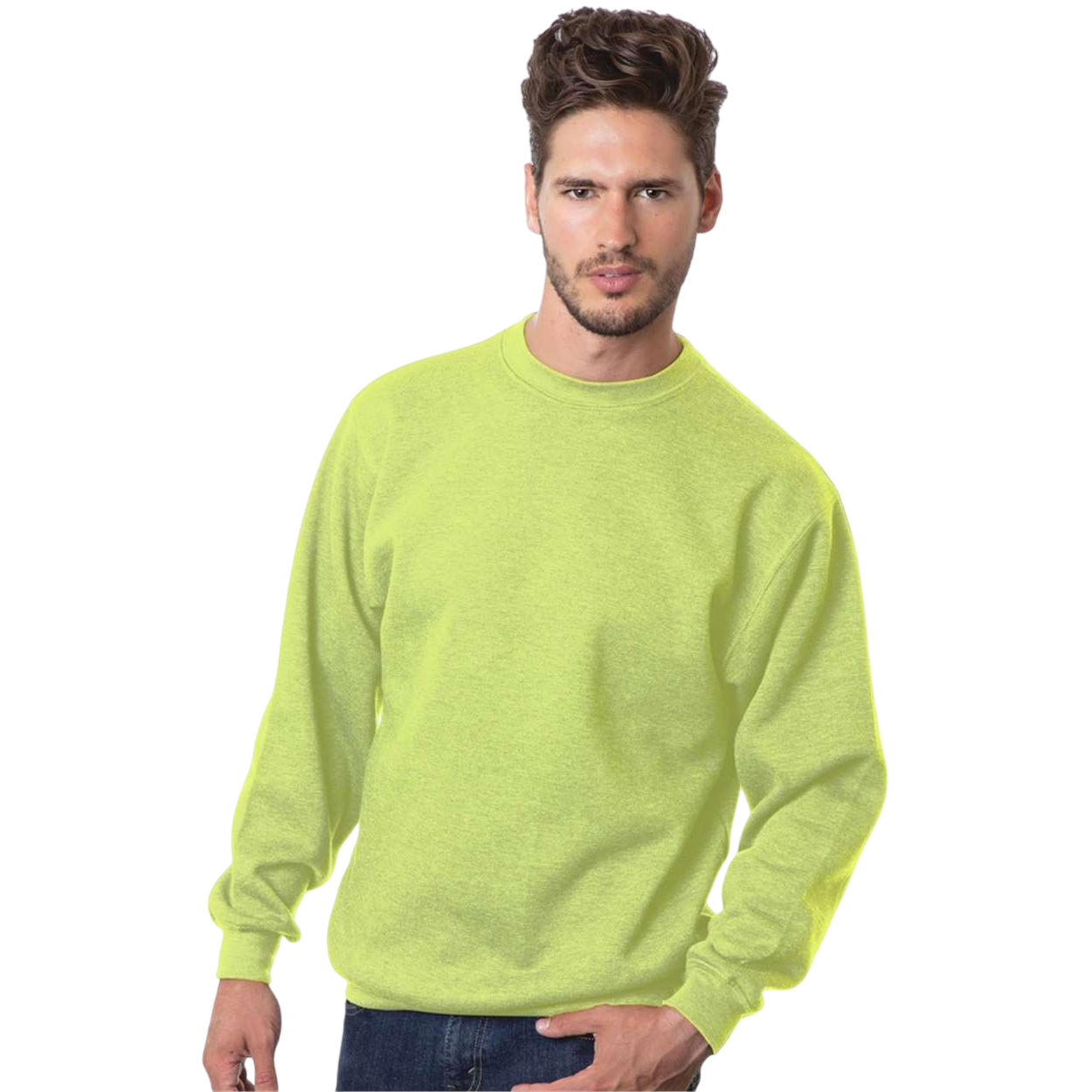Bayside Unisex USA-Made Crewneck Sweatshirt Product Image