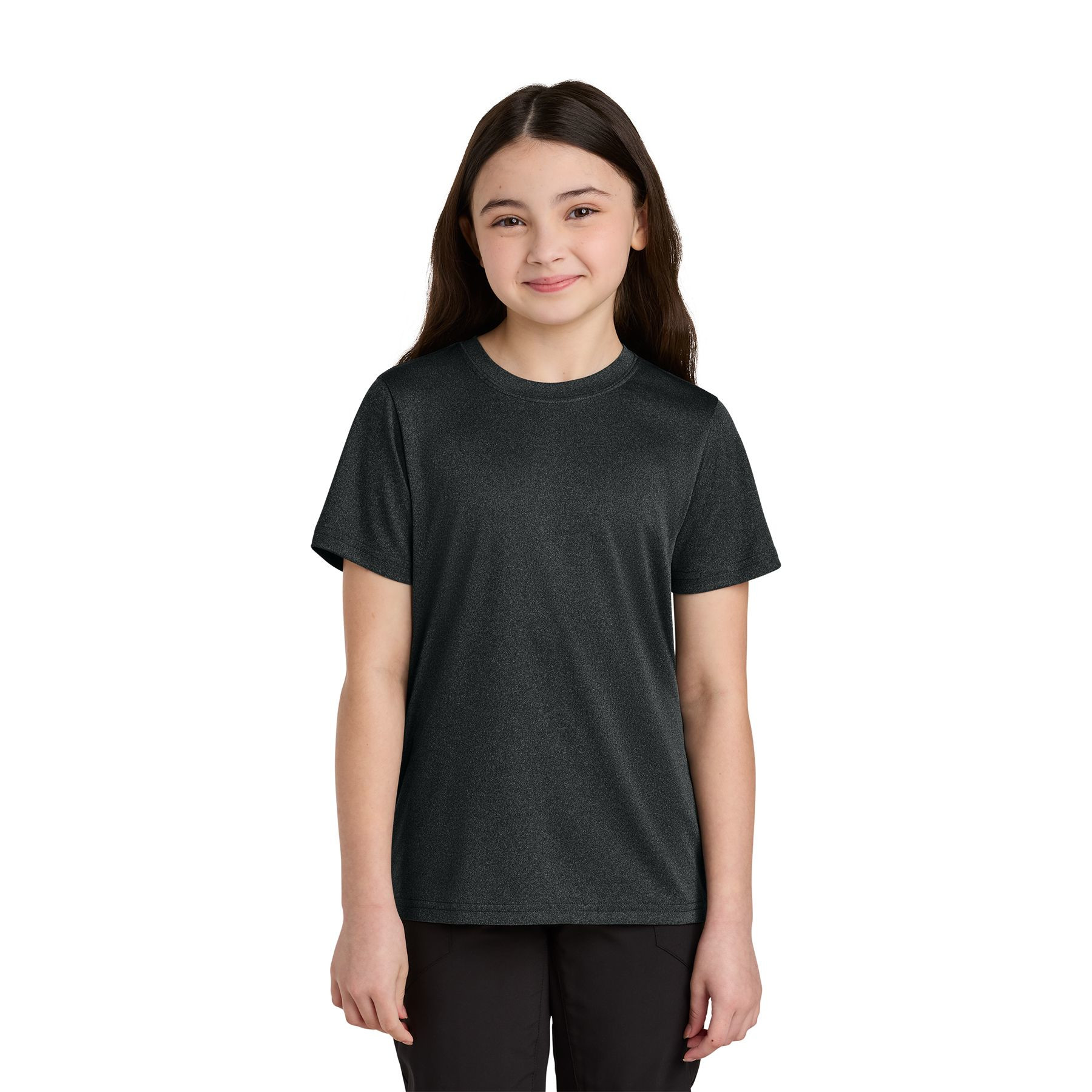Port & Company Youth Heather Performance Tee Product Image