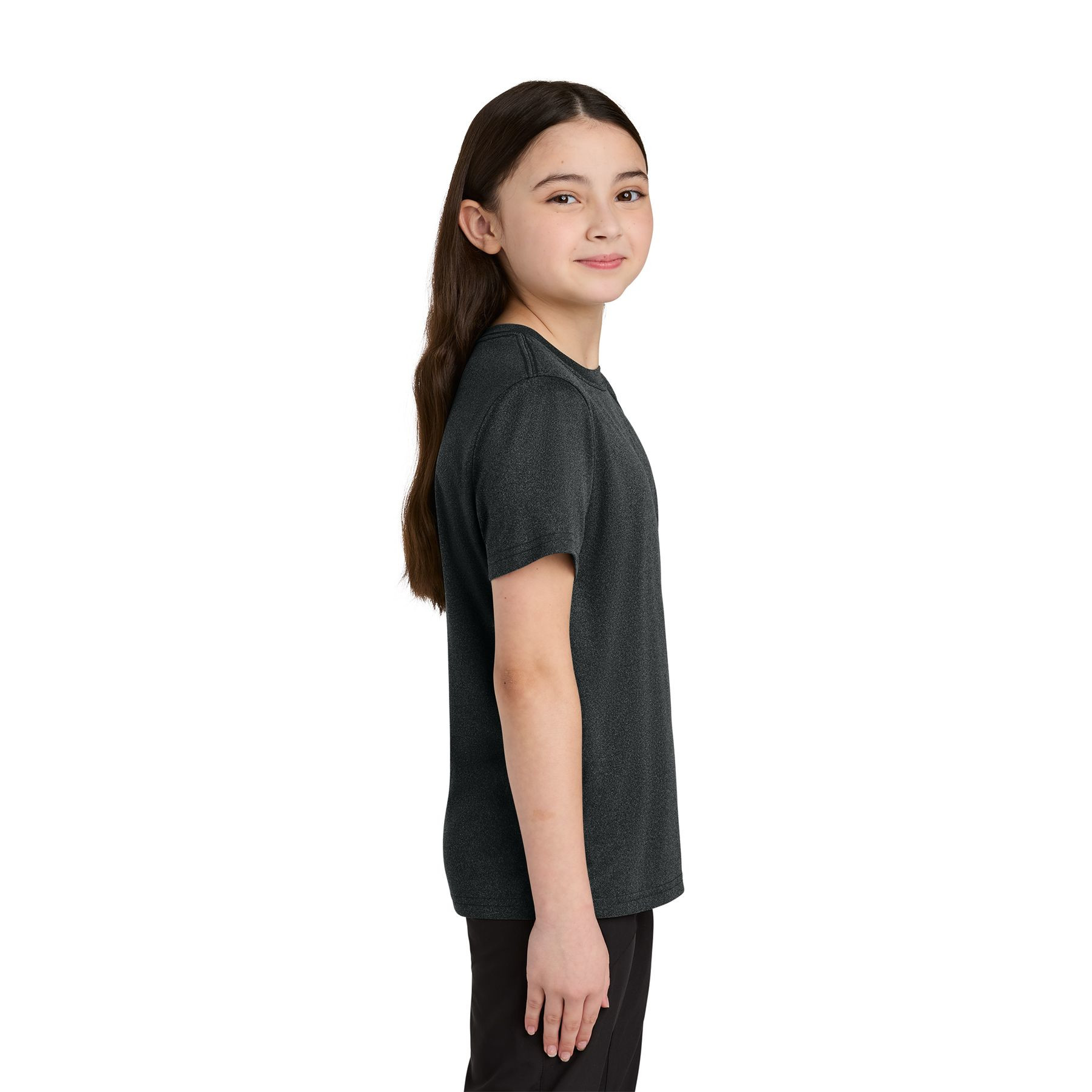 Port & Company Youth Heather Performance Tee Product Image
