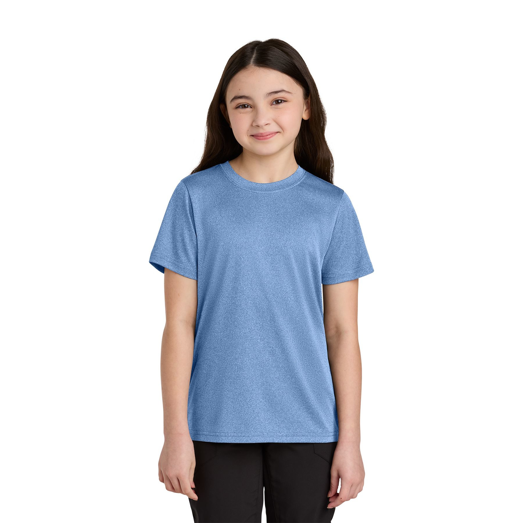 Port & Company Youth Heather Performance Tee Product Image
