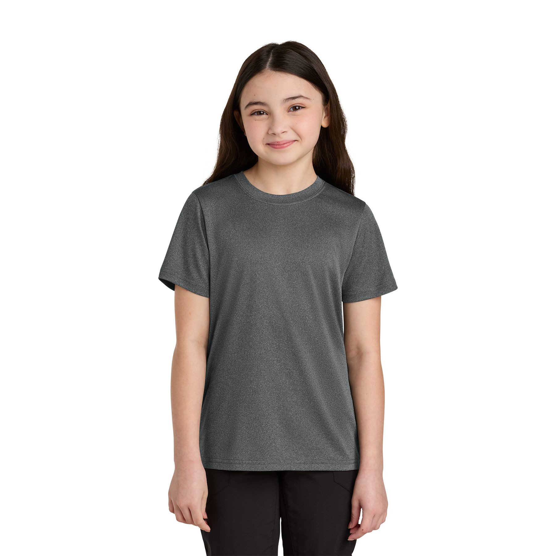 Port & Company Youth Heather Performance Tee Product Image