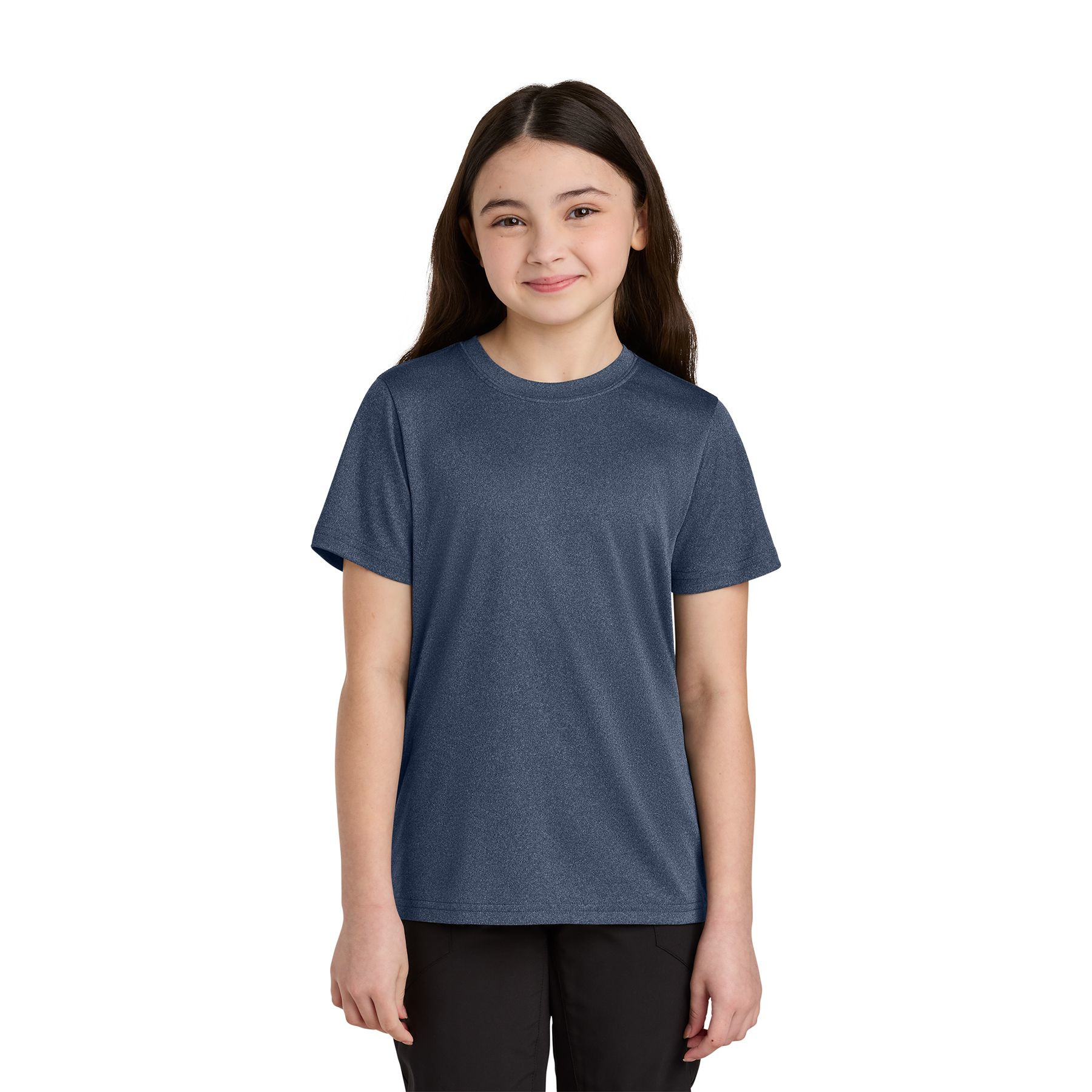 Port & Company Youth Heather Performance Tee Product Image