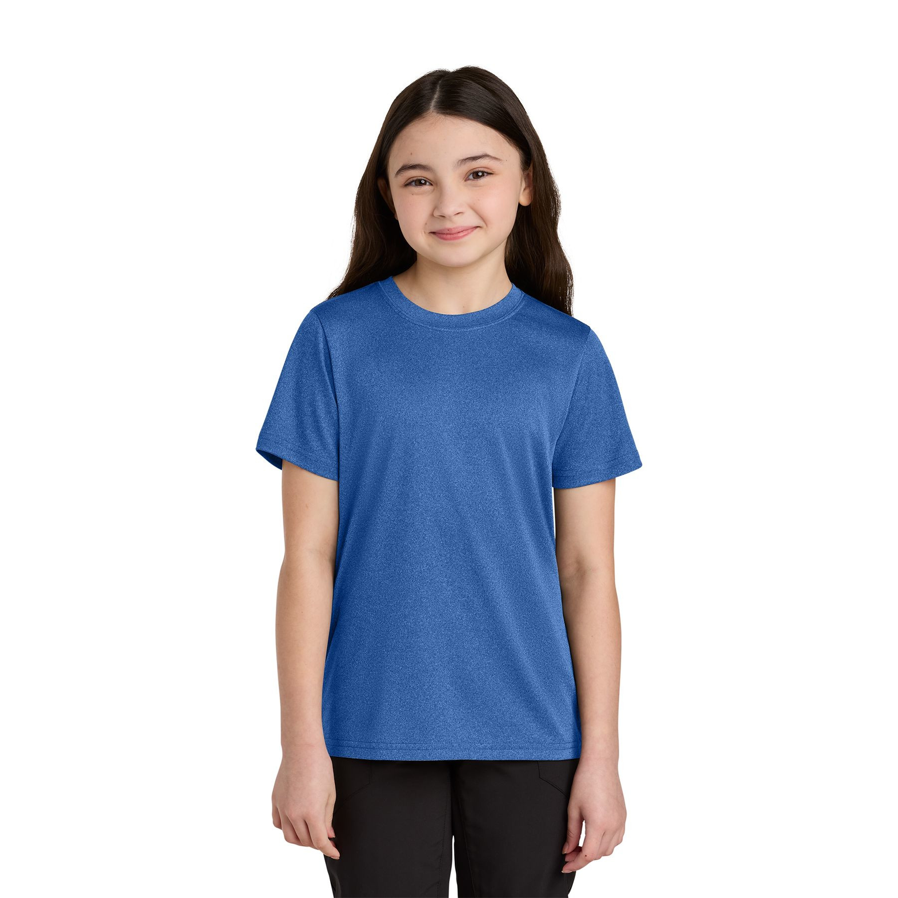 Port & Company Youth Heather Performance Tee Product Image