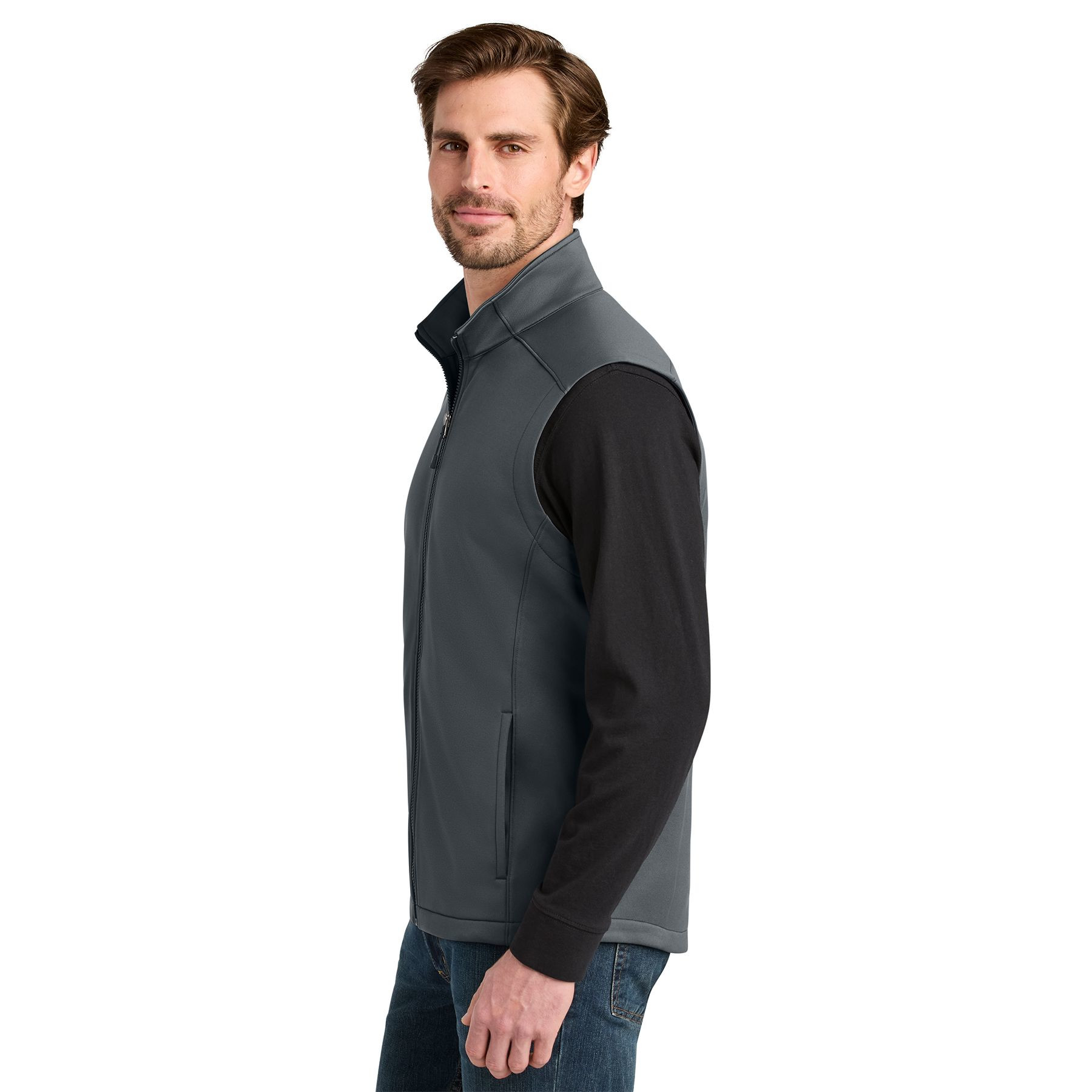 Eddie Bauer® Smooth Mid Layer Fleece Vest Product Image