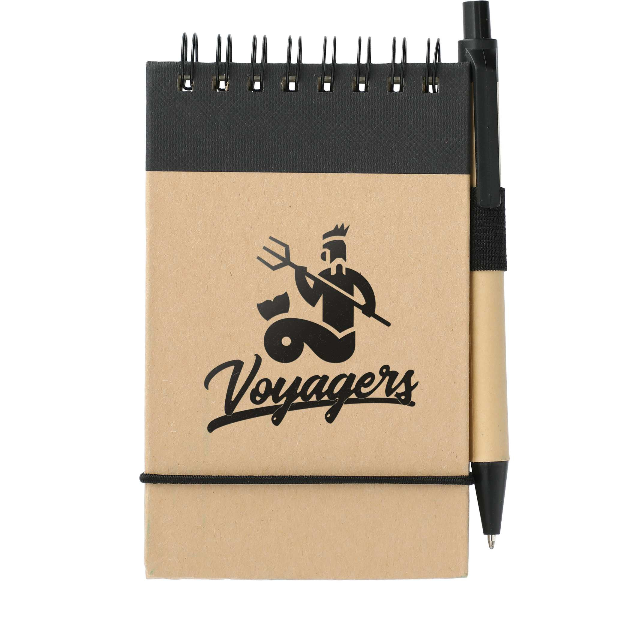 5" x 3" FSC® Mix Recycled Jotter with Pen Product Image