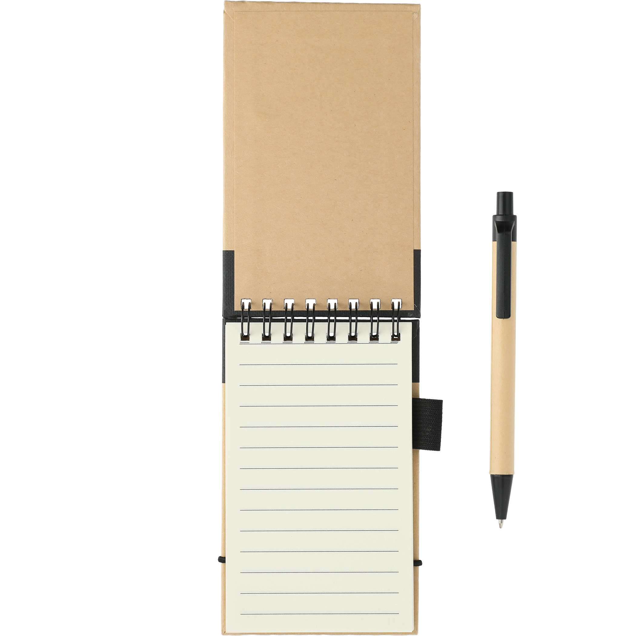 5" x 3" FSC® Mix Recycled Jotter with Pen Product Image