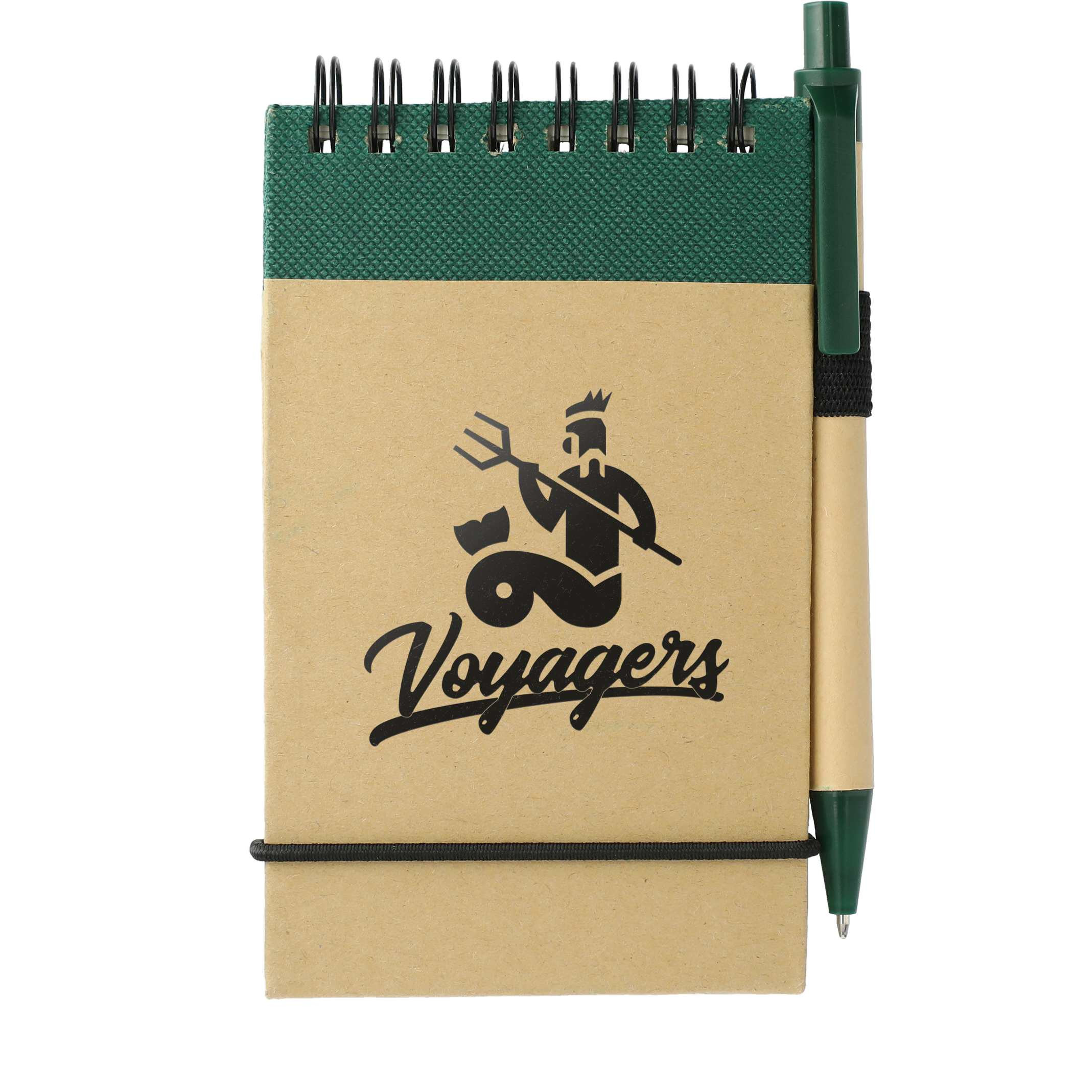 5" x 3" FSC® Mix Recycled Jotter with Pen Product Image