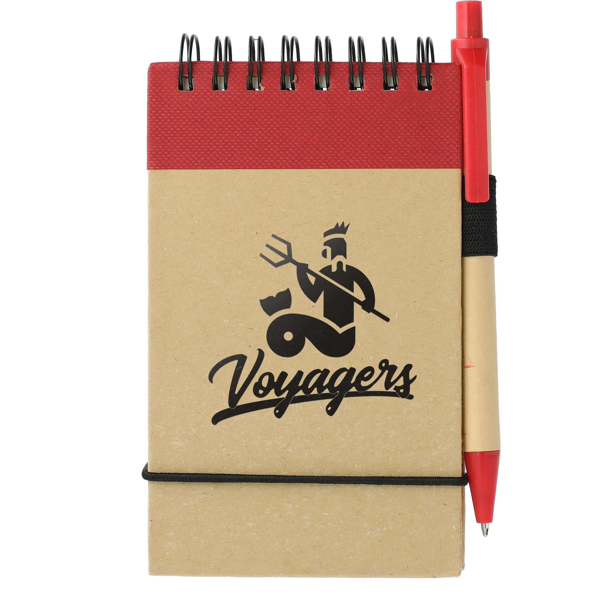 5" x 3" FSC® Mix Recycled Jotter with Pen Product Image