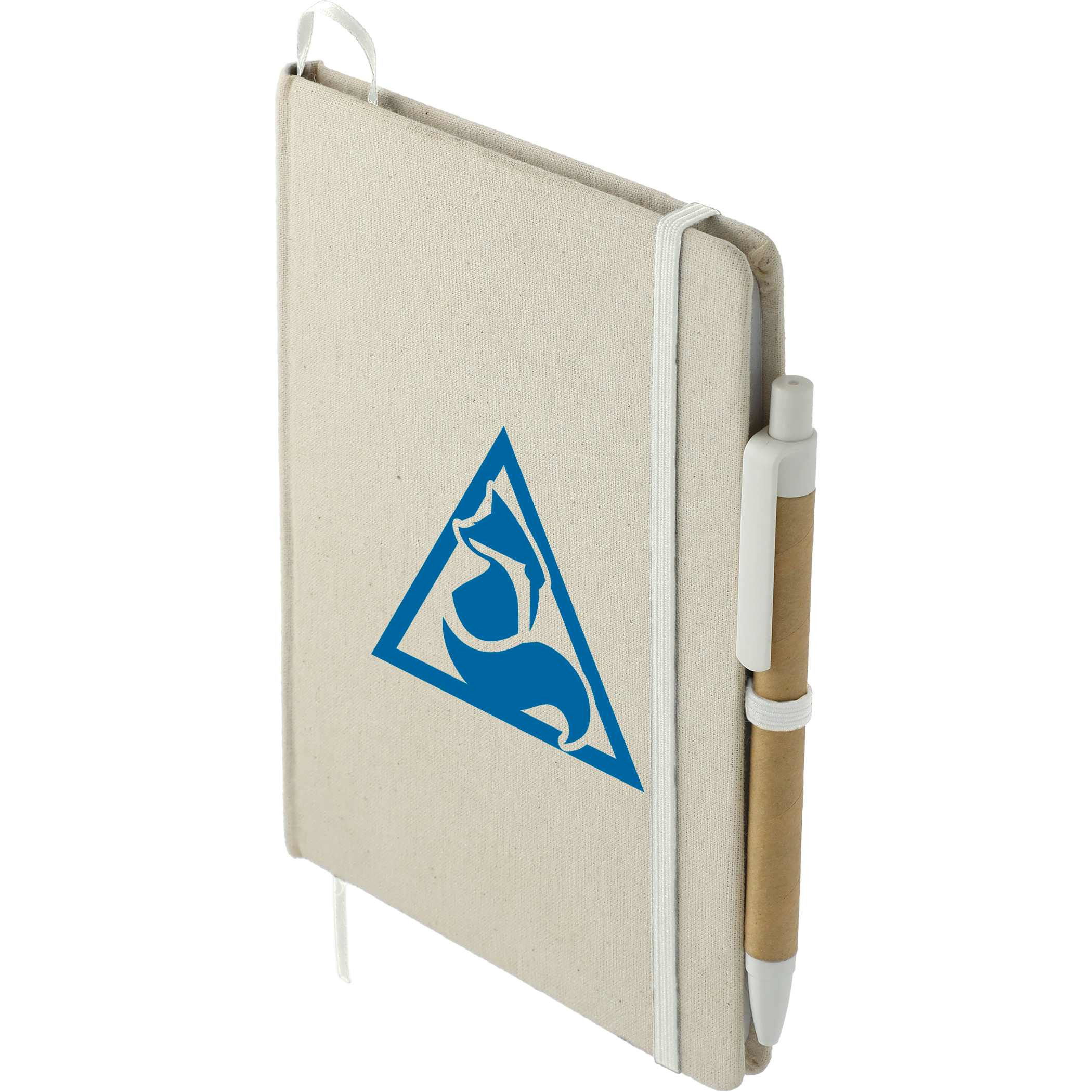 5" x 7" Organic Cotton Bound Notebook w/Pen Product Image