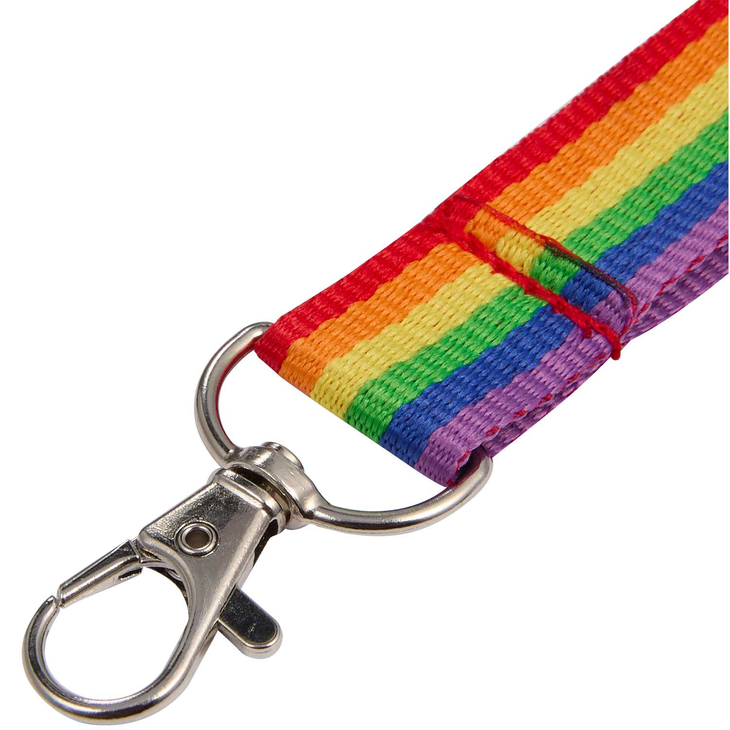 Rainbow Recycled Wrist Lanyard Product Image