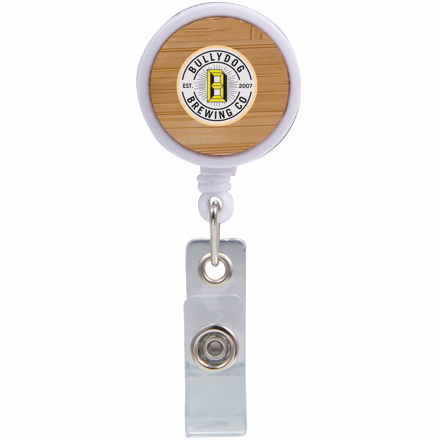 Bamboo Badge Holder Product Image