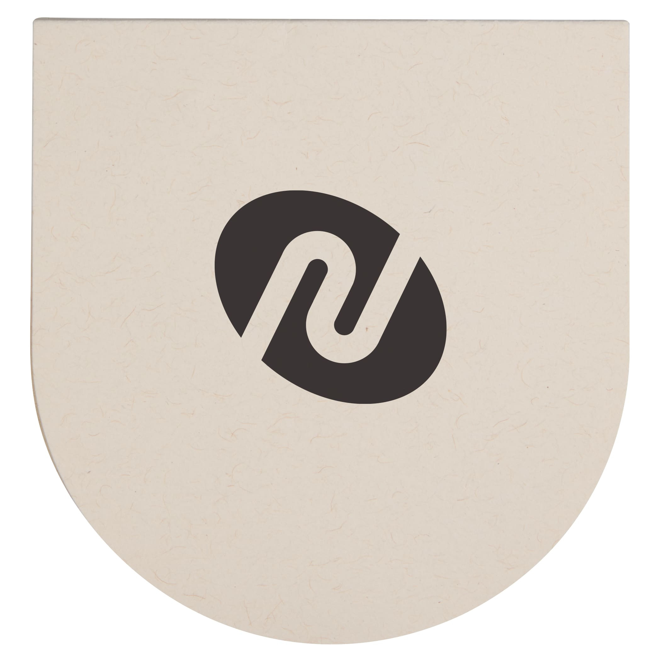 Recycled Milk Carton Round Sticky Notes Pad Product Image