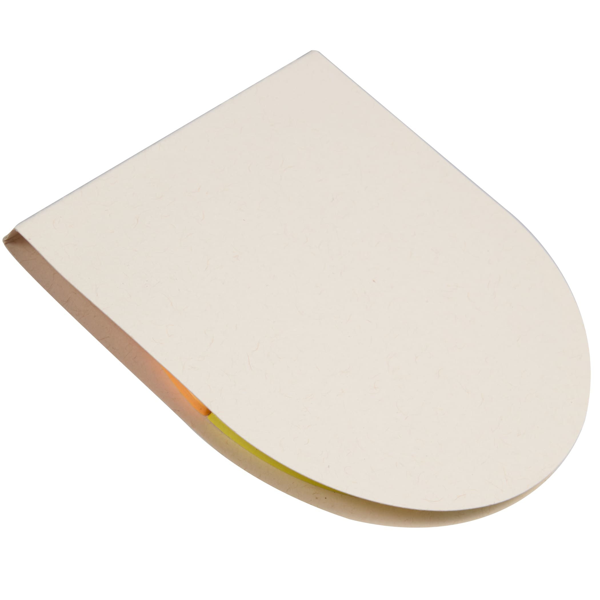 Recycled Milk Carton Round Sticky Notes Pad Product Image