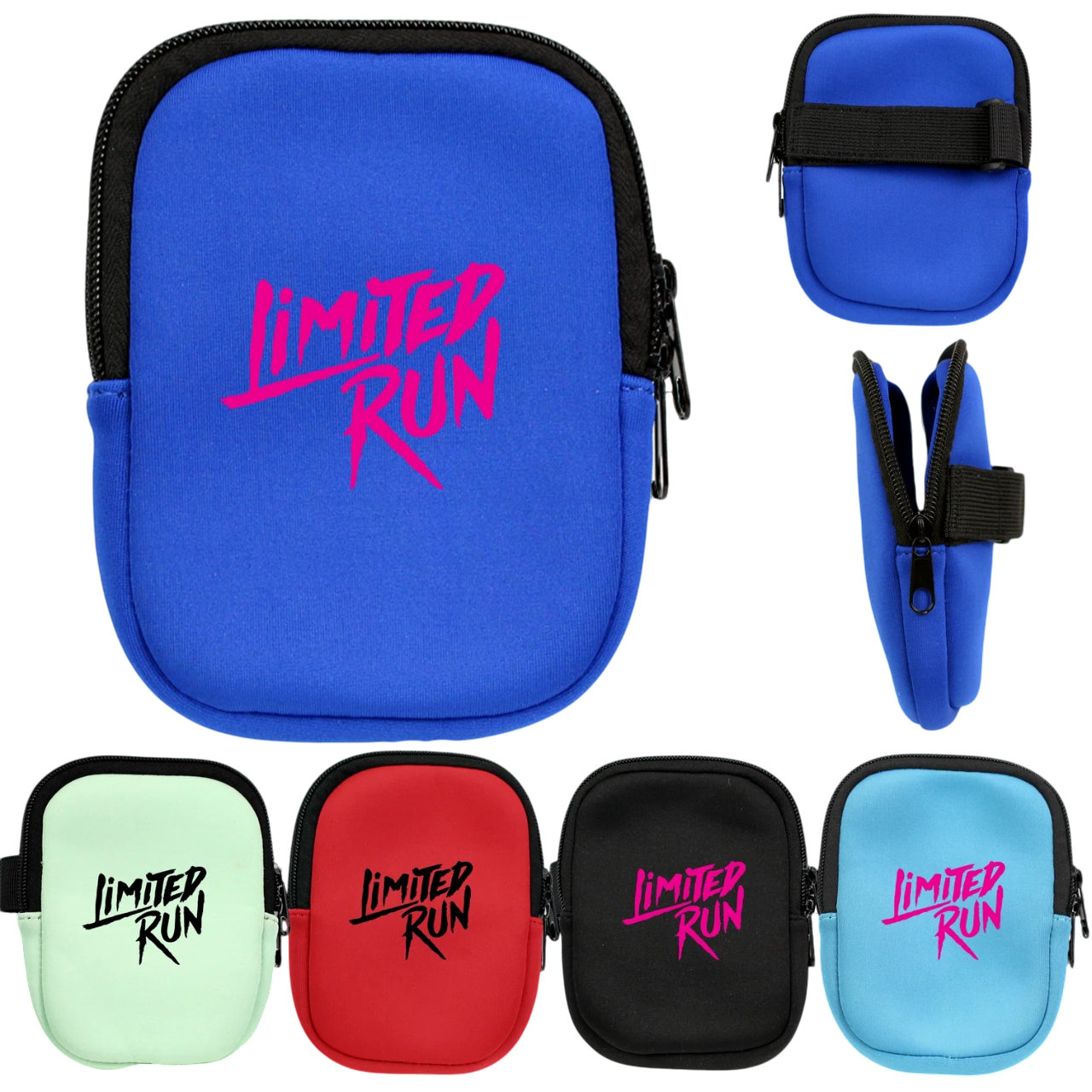 3.9" H x 5.7" W Recycled Water Bottle Pouch Product Image