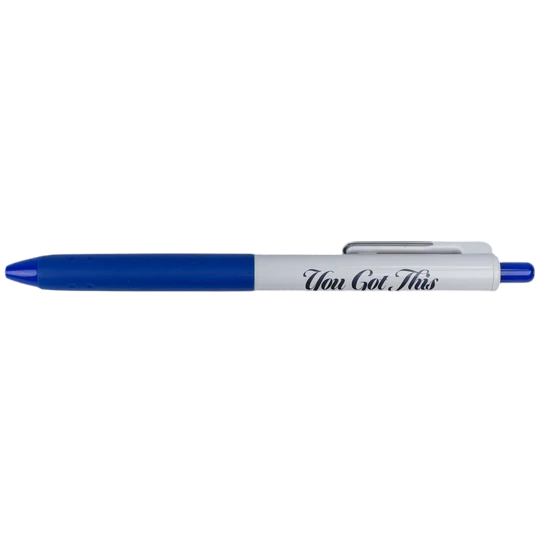 Recycled 2-Tones Pen with Long Soft Grip Product Image