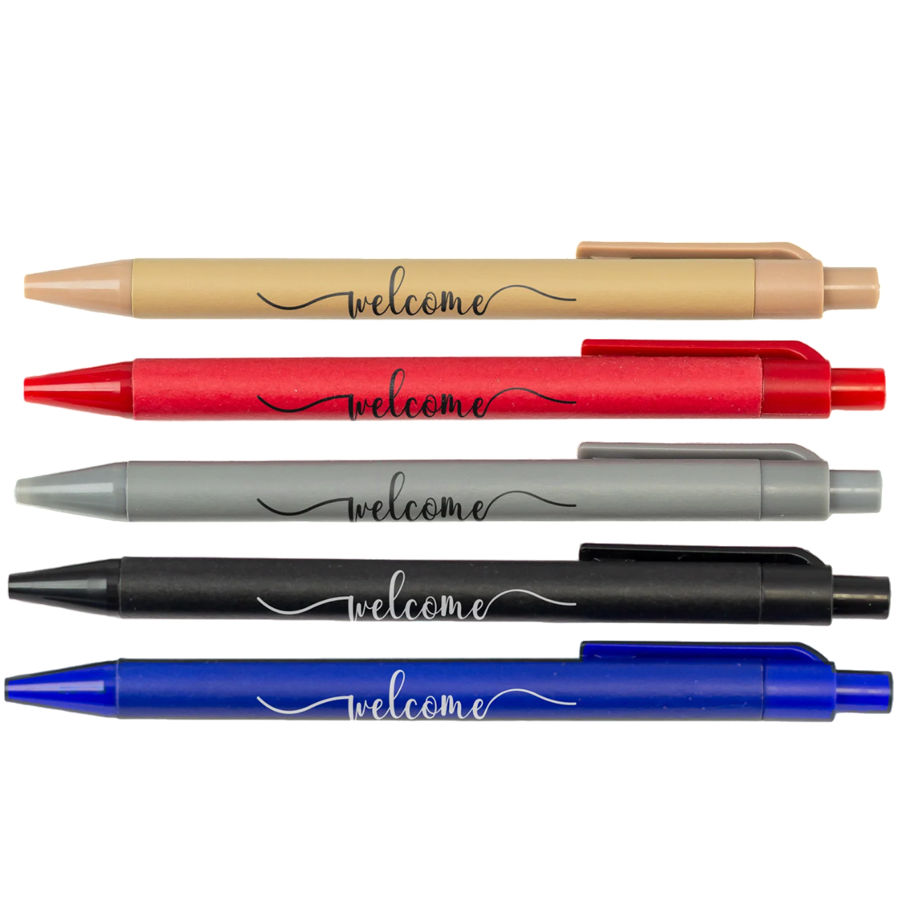 100% Recycled Paper Barrel Ballpoint Pen Product Image