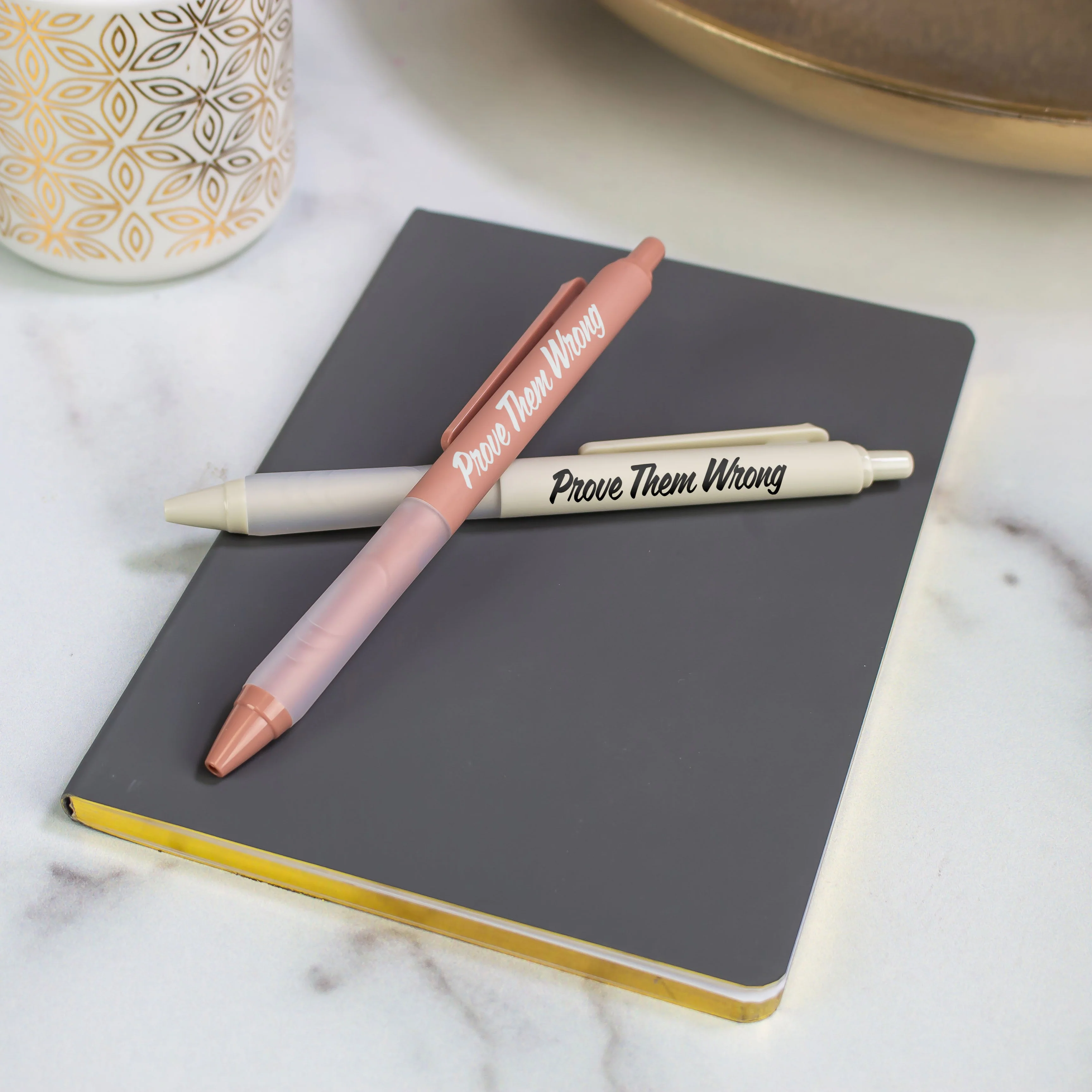 Recycled Soft-Touch Pen with Silicone Grip Product Image