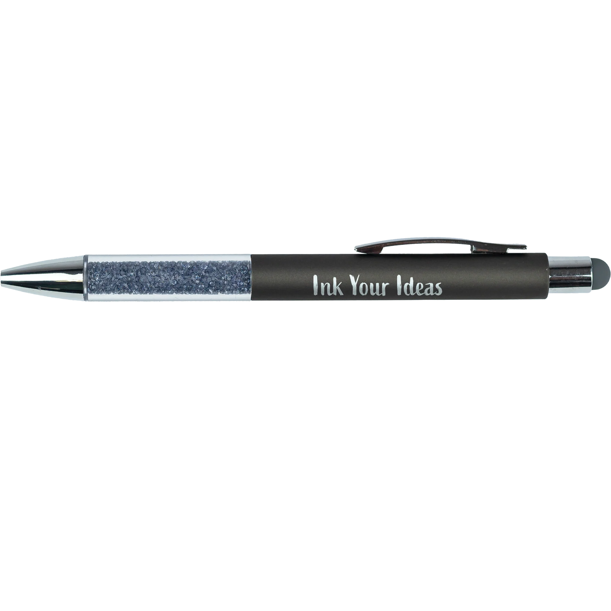 Recycled Glitter Grip Stylus Pen Product Image