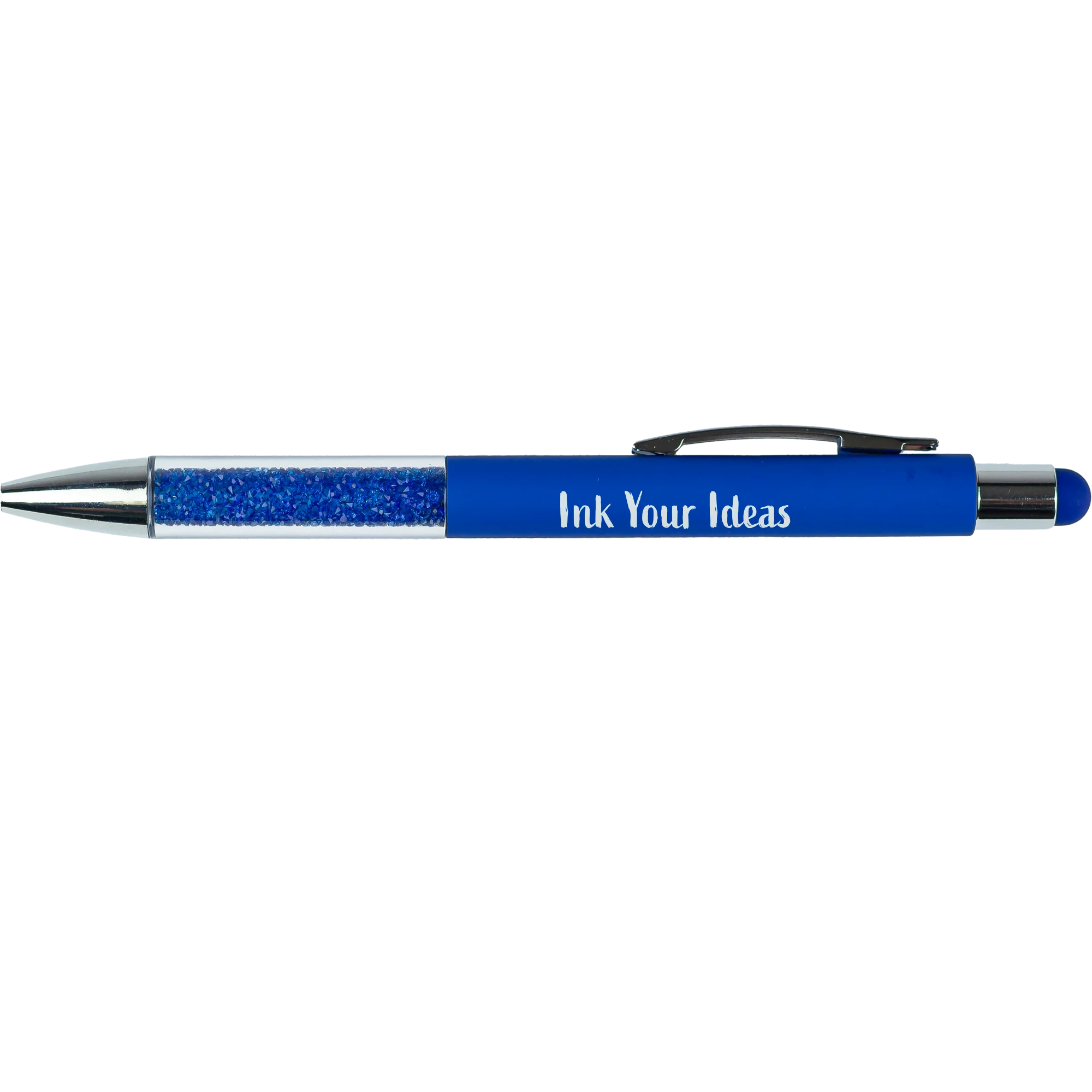 Recycled Glitter Grip Stylus Pen Product Image