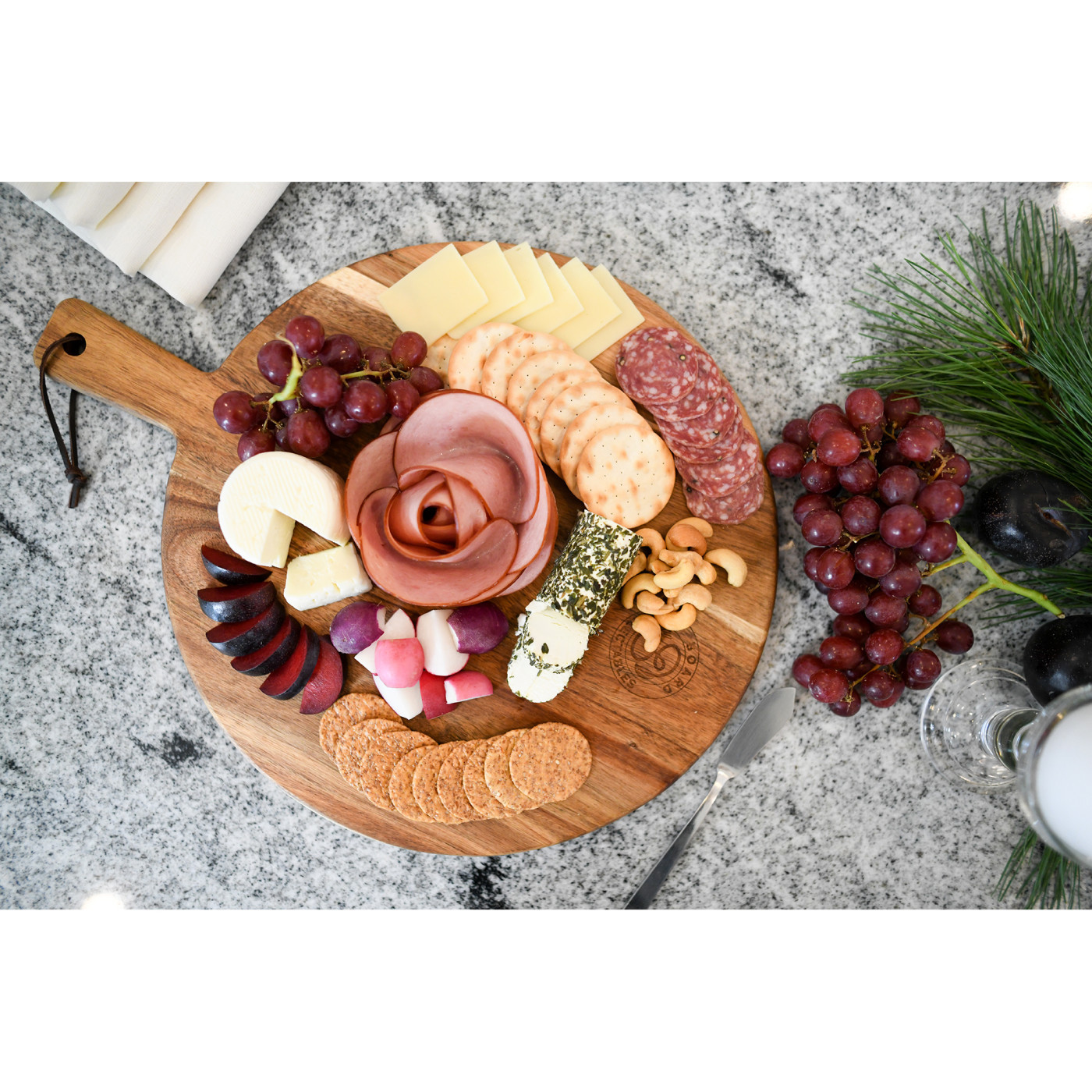 La Cuisine Charcuterie & Pizza Board Product Image