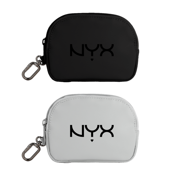 Branson Round Recycled PU Zip Pouch Product Image