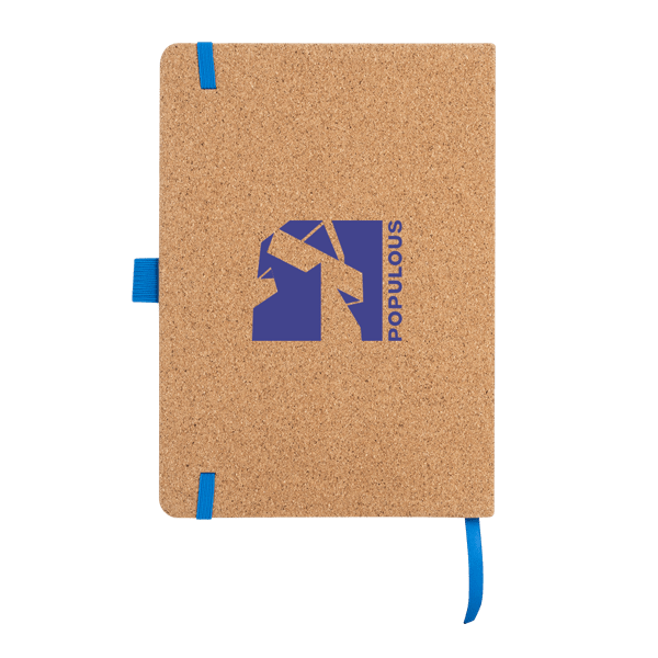 Hickory Cork & Recycled PU Notebook Product Image