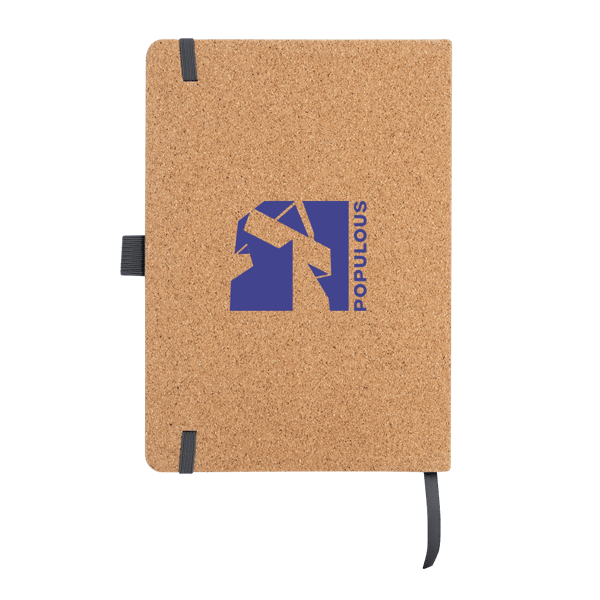 Hickory Cork & Recycled PU Notebook Product Image