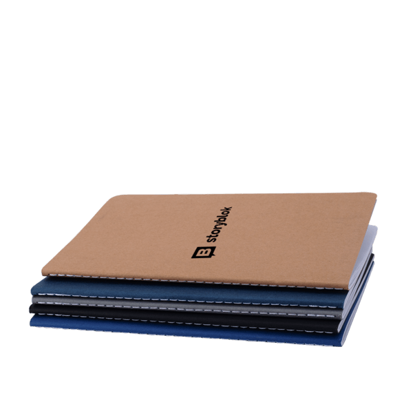 Stitches Recycled Paper Notebook Product Image