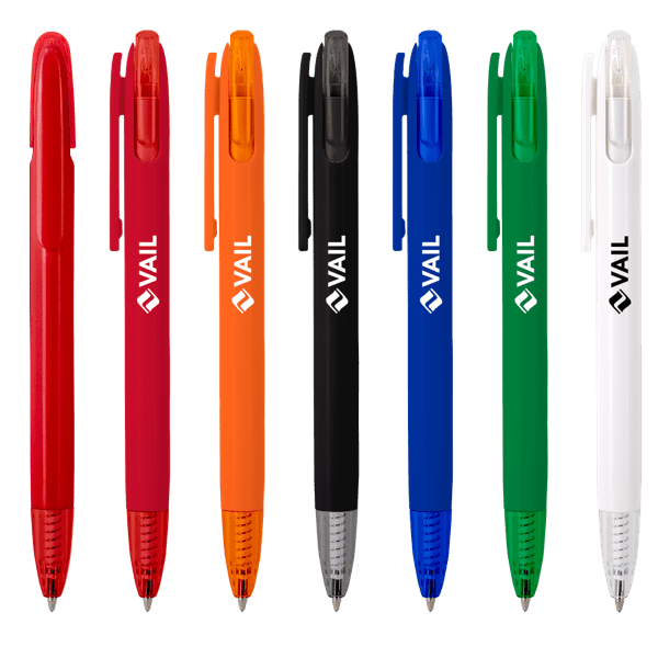 Eclipse Recycled Ballpoint with Transparent Plunger Product Image