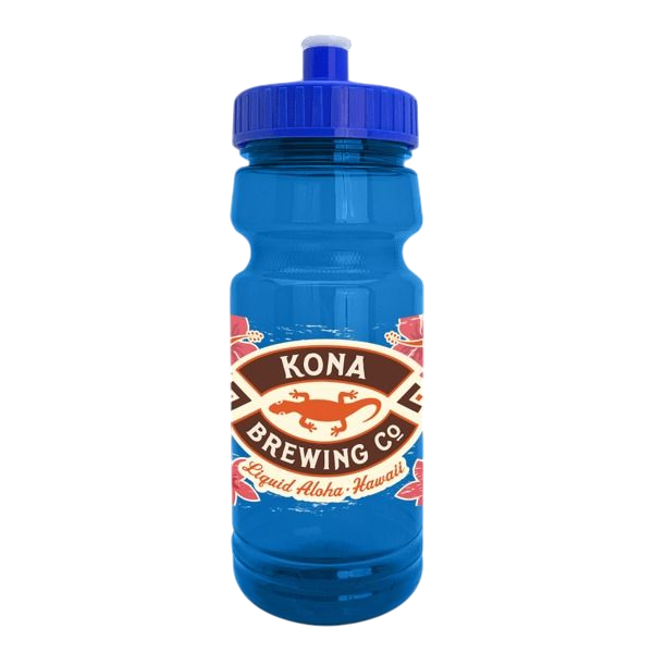 Cycle Recycled Transparent Bike Bottle w/Push-Pull Lid - 24oz. Product Image