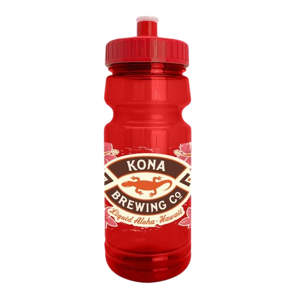 Cycle Recycled Transparent Bike Bottle w/Push-Pull Lid - 24oz. Product Image