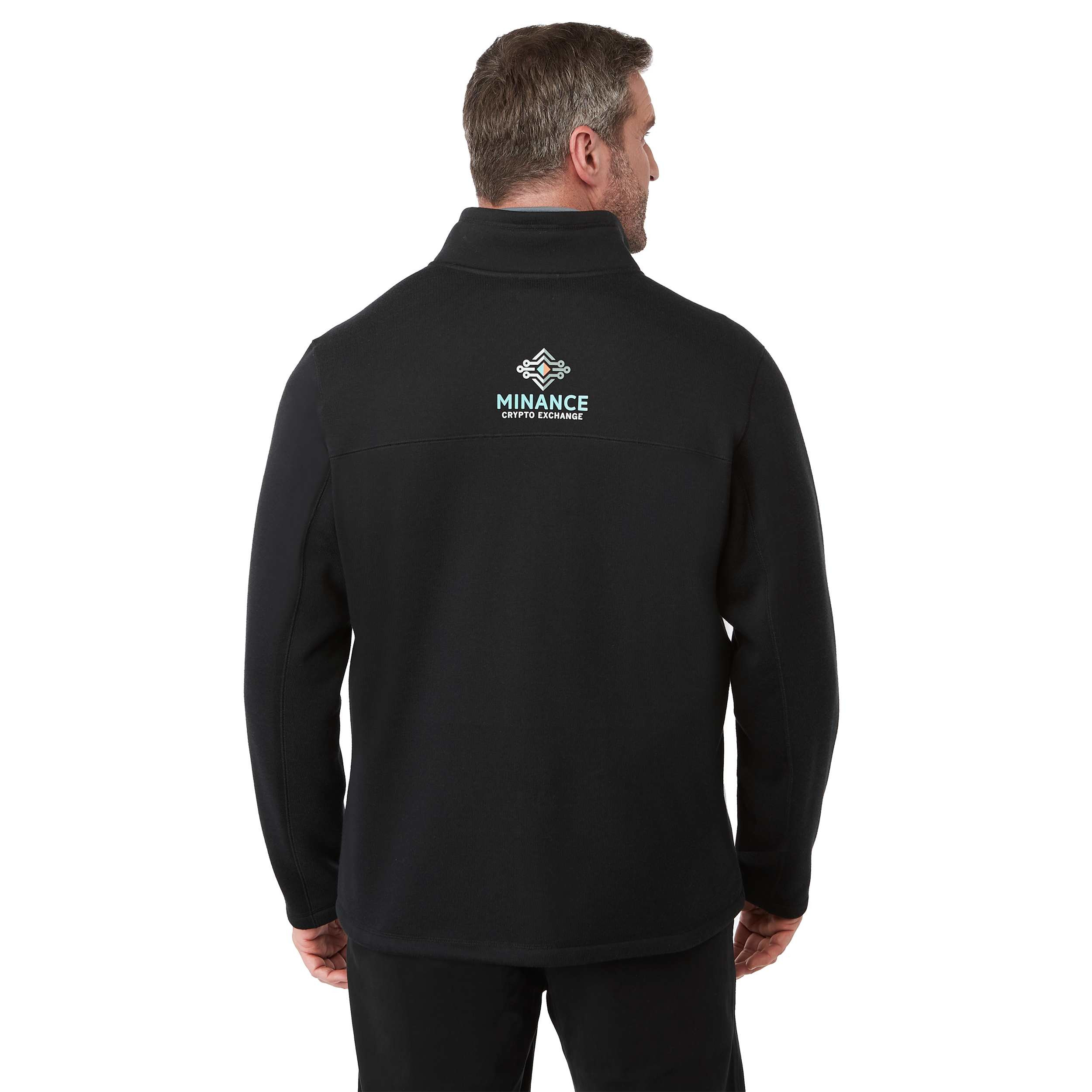 Men's Darnell Eco Knit Full Zip Sweater Product Image