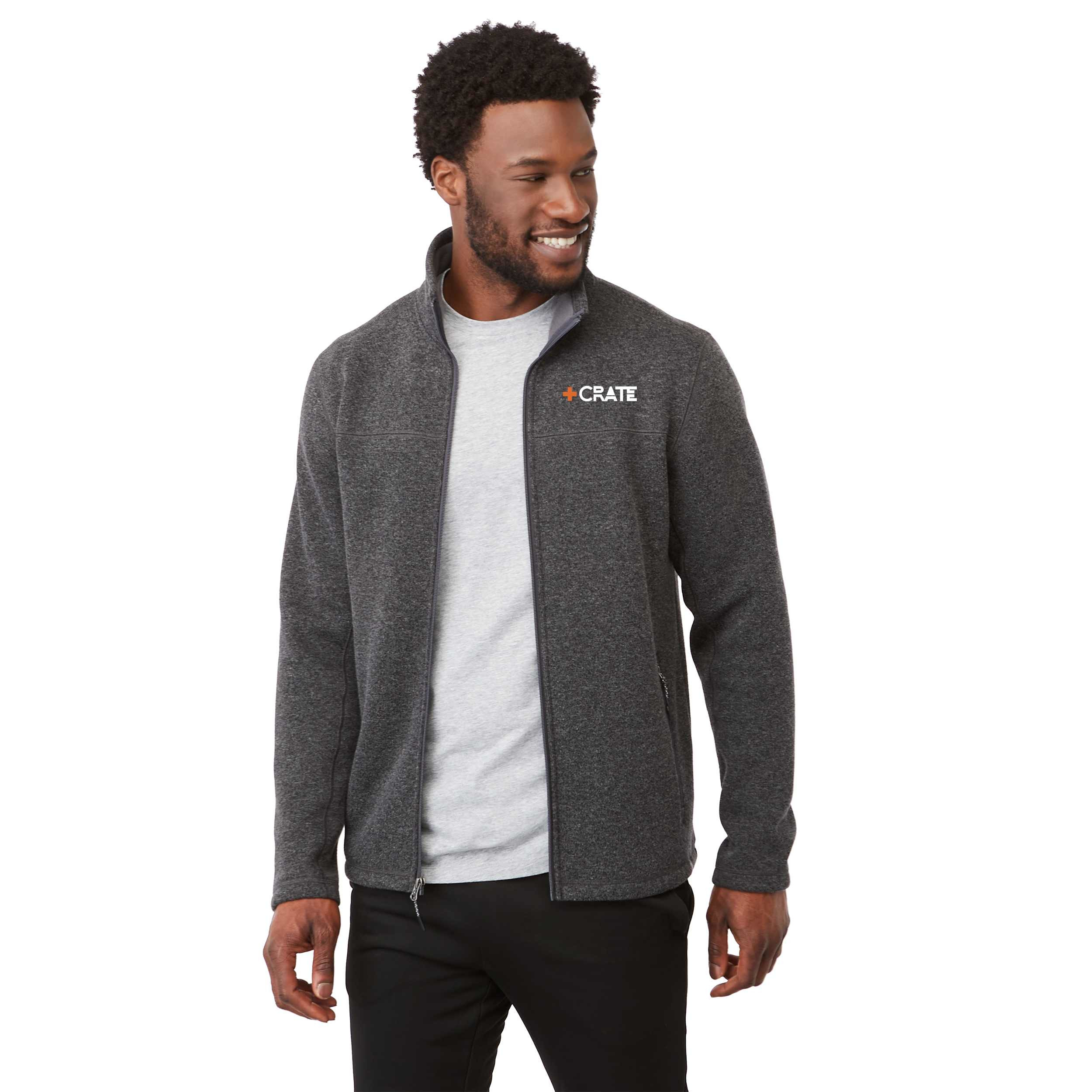Men's Darnell Eco Knit Full Zip Sweater Product Image