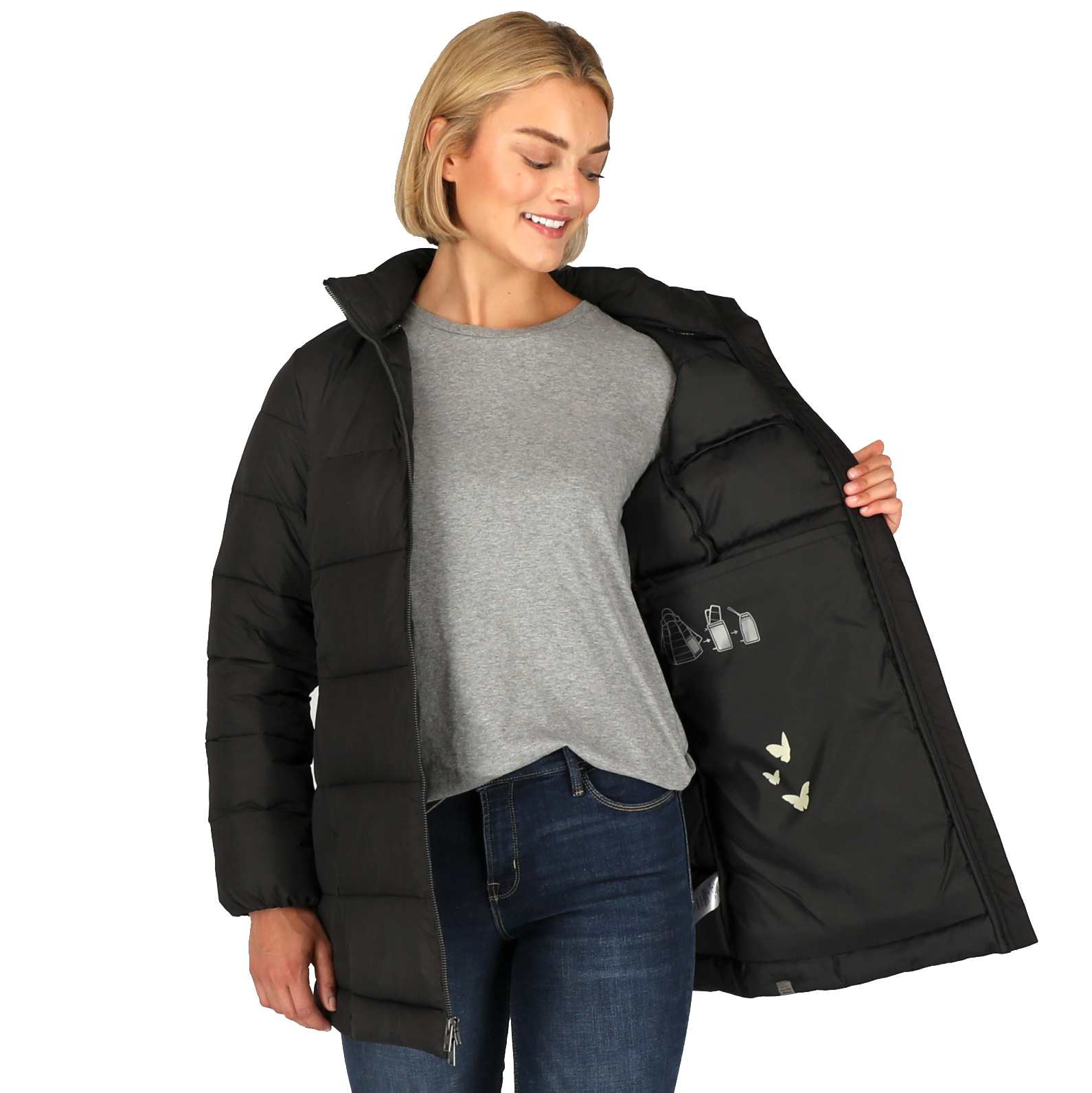 Women's Geneva Eco Packable Insulated Puffer Jacket Product Image