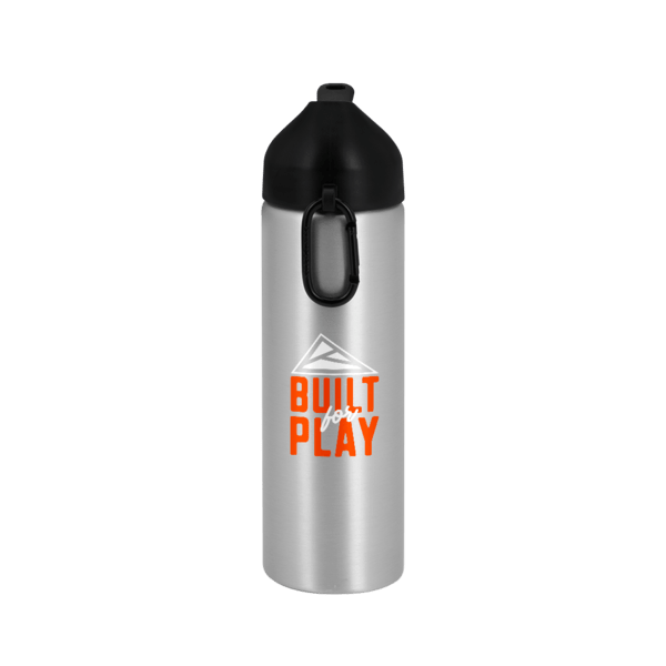 EasyFlow Recycled Aluminum Bottle w Straw Lid - 20 oz. Product Image