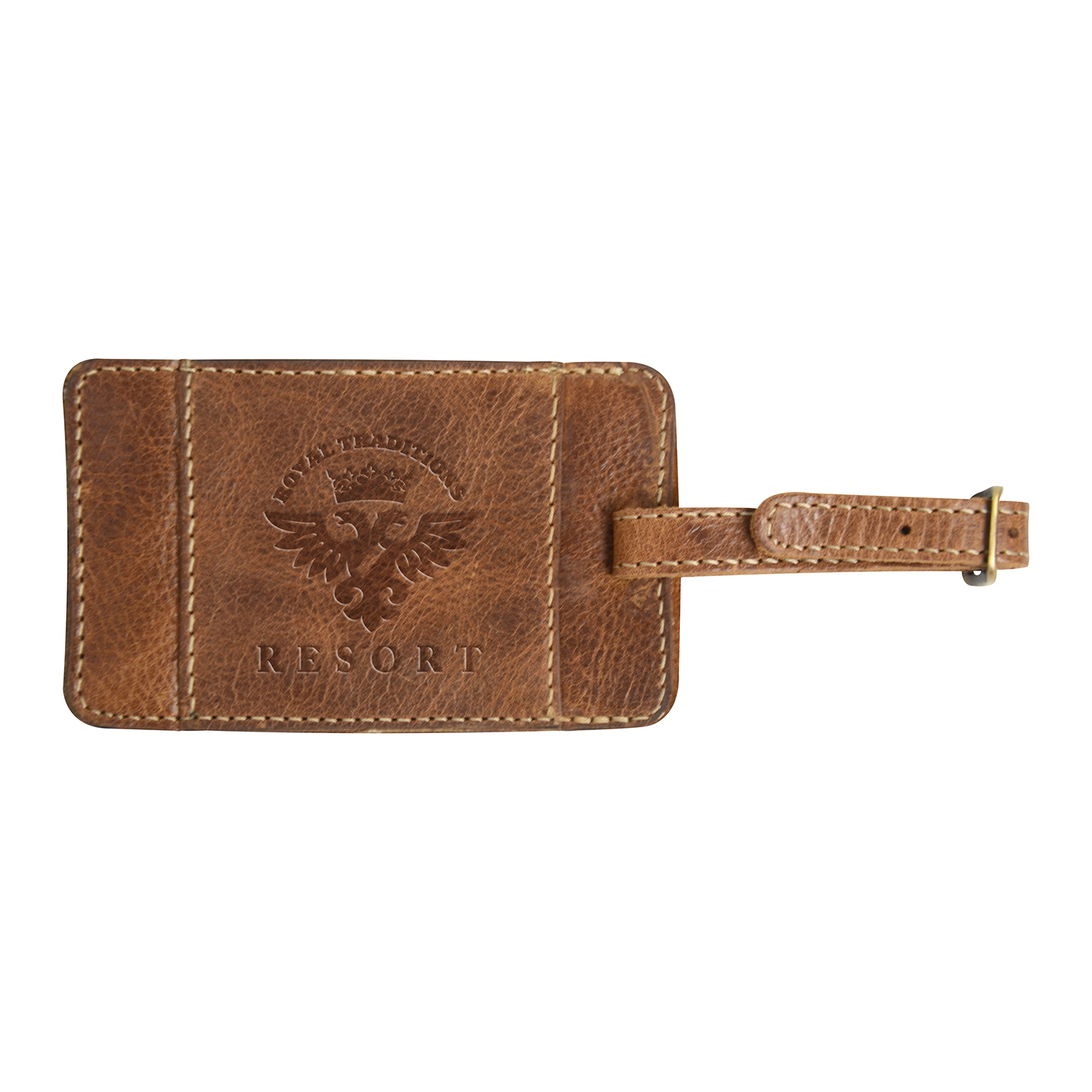 Andrew Philips® Westbridge Leather Luggage Tag Product Image