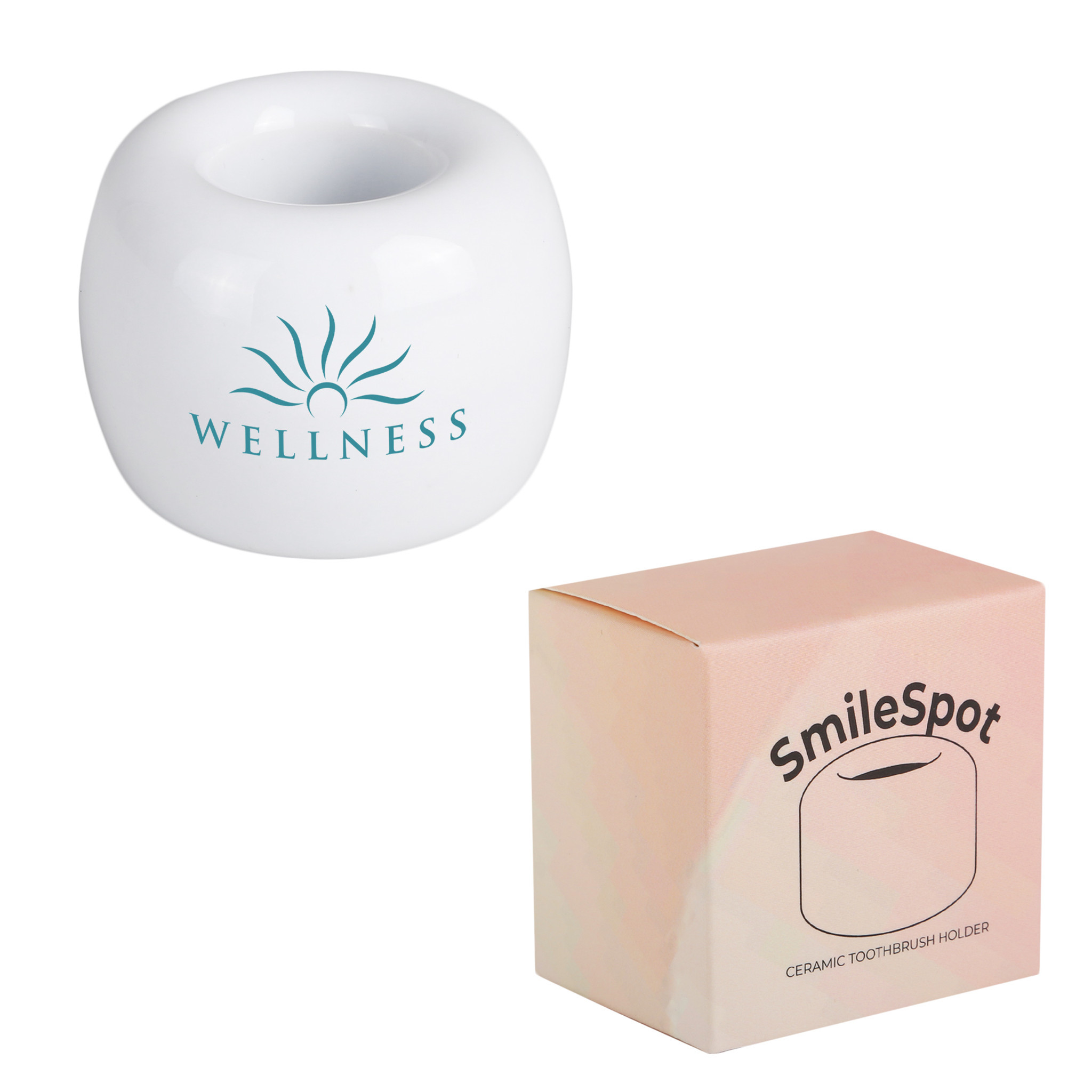 Smilespot Ceramic Toothbrush Holder Product Image
