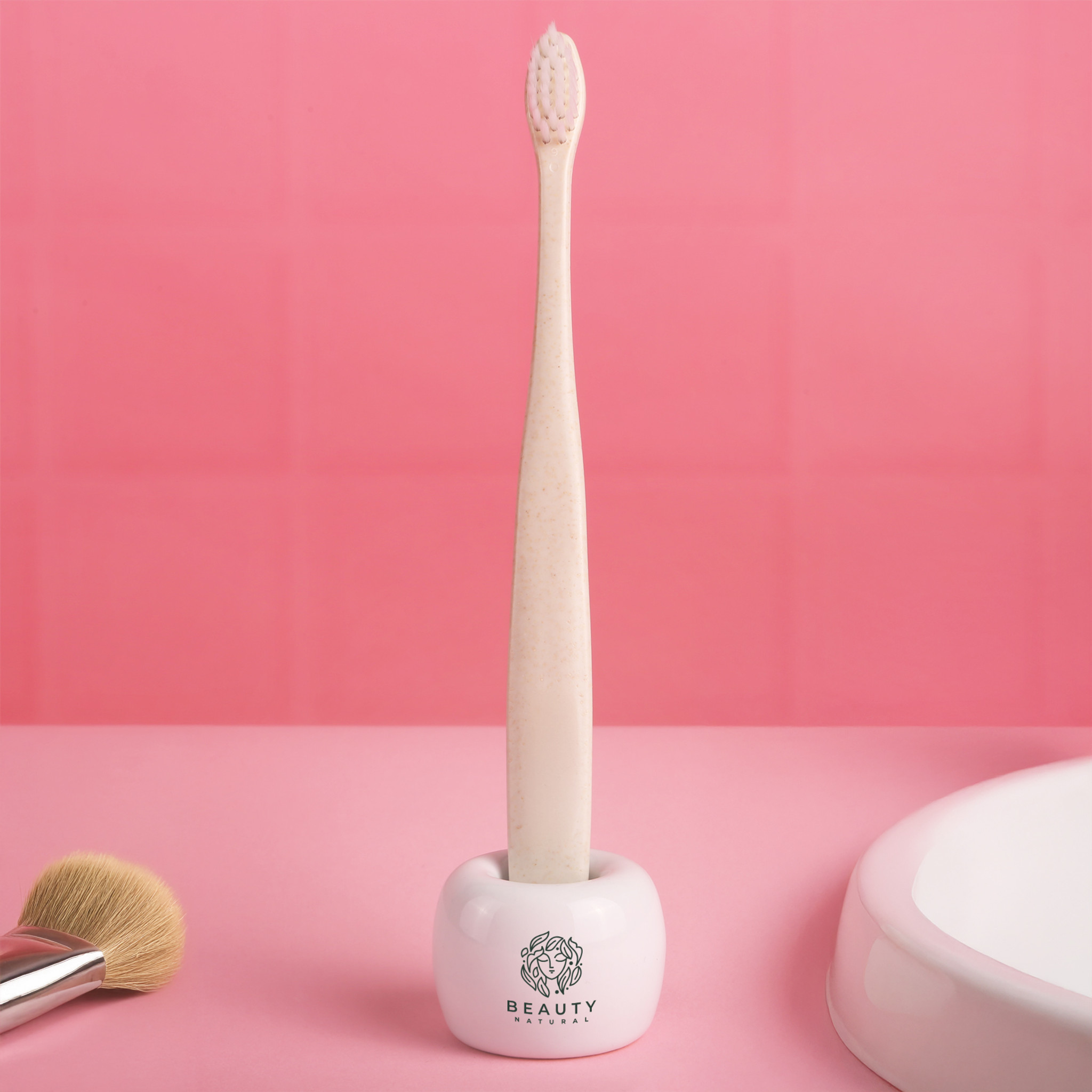 Smilespot Ceramic Toothbrush Holder Product Image