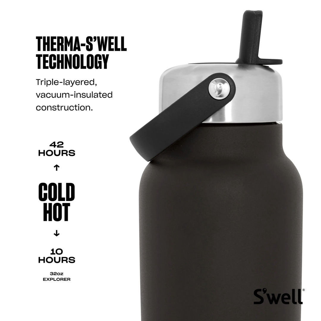 S'well® Explorer Bottle with Flip Straw - 32 oz. Product Image