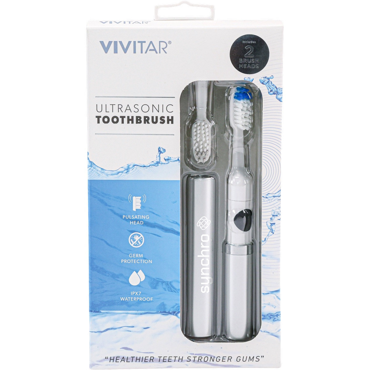 Vivitar® Sonic Ultra Travel Toothbrush Product Image