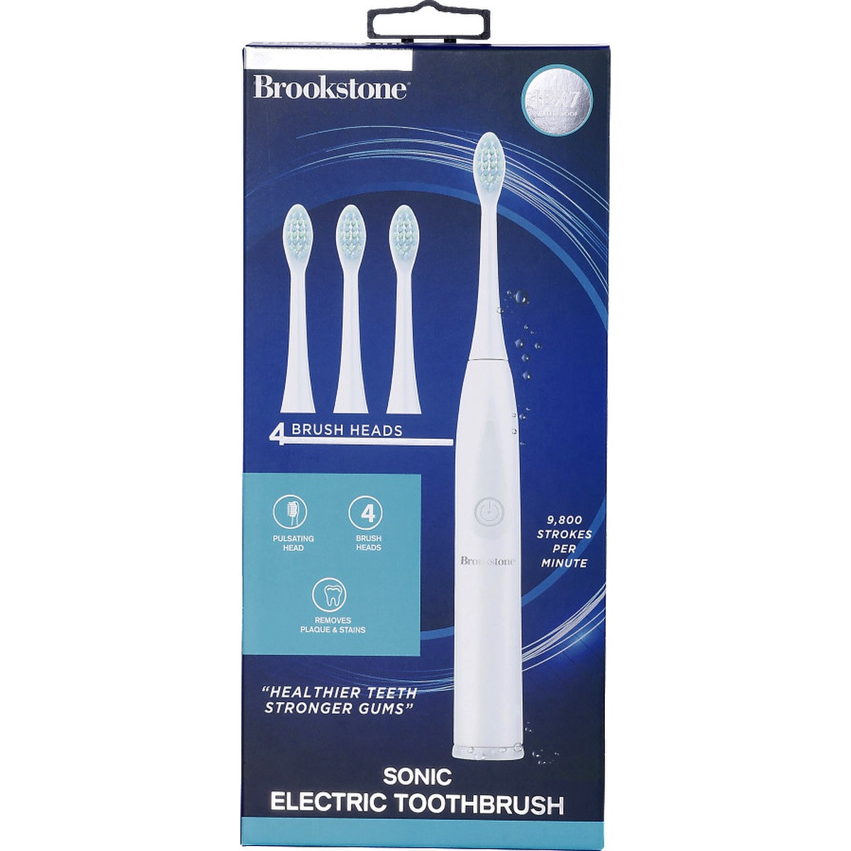 Brookstone® Sonic Electric Toothbrush Product Image