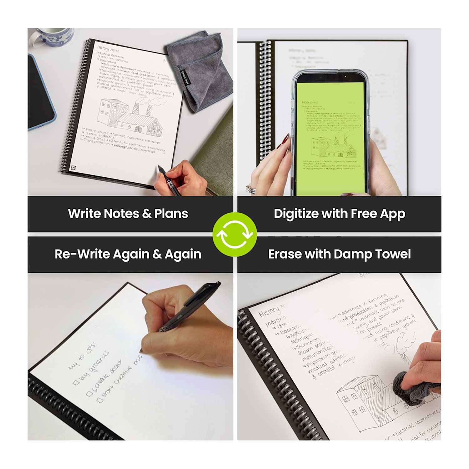 Rocketbook Core Executive Notebook Set Product Image