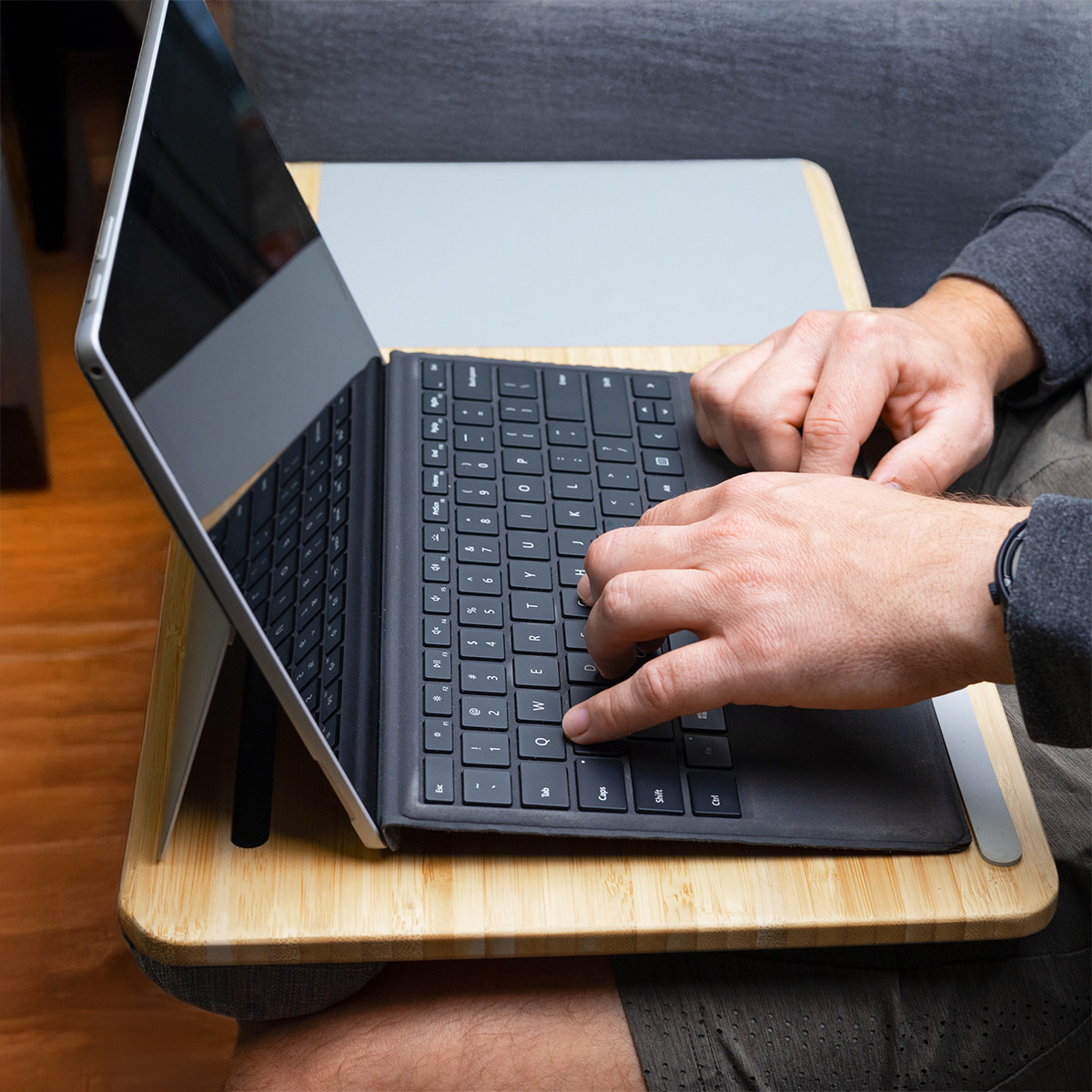 Bamboo Laptop Desk Product Image