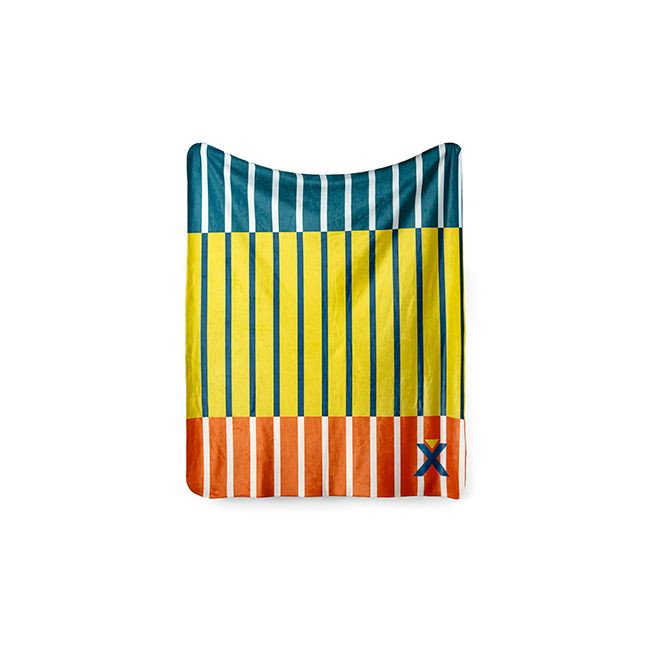 Full Color Sherpa Throw Blanket Product Image