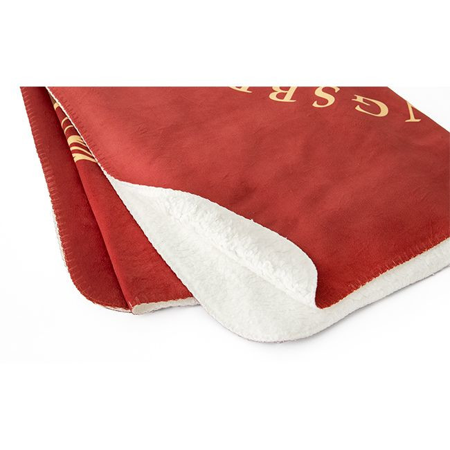 Full Color Sherpa Throw Blanket Product Image