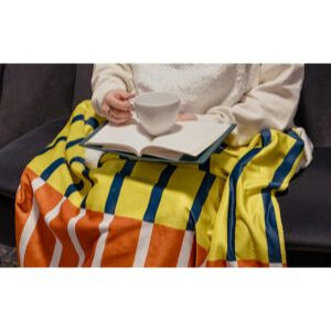 Full Color Sherpa Throw Blanket Product Image