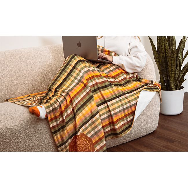 Full Color Velvet Throw Blanket Product Image